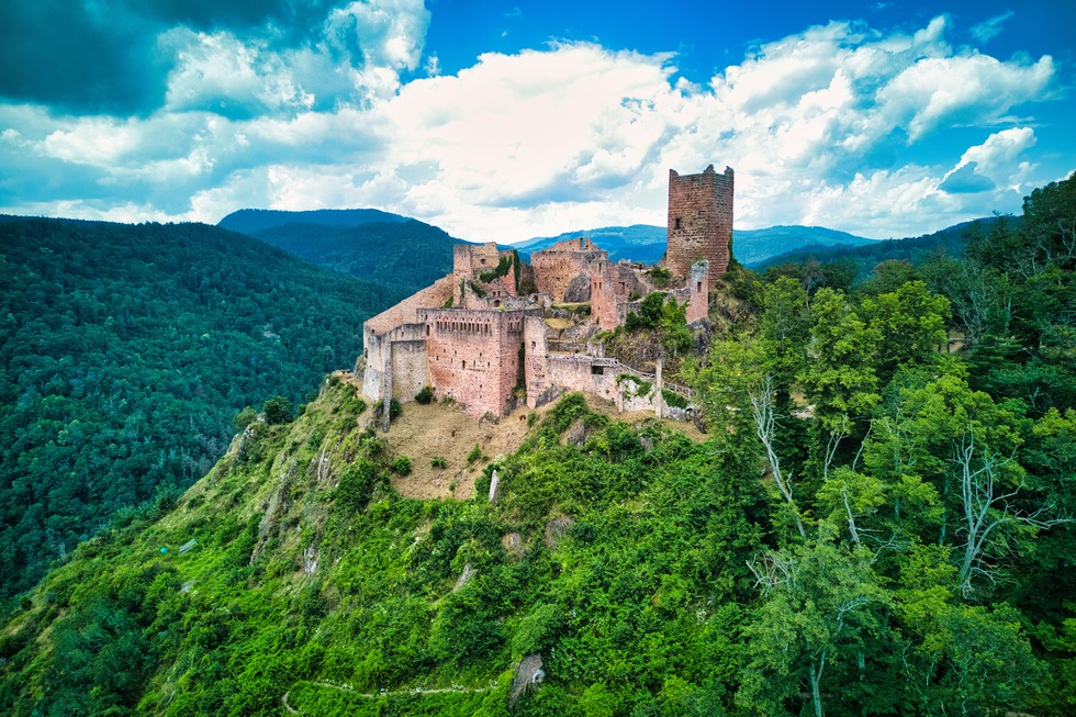 Drei-Burgen-Wanderung - Ribeauvill�