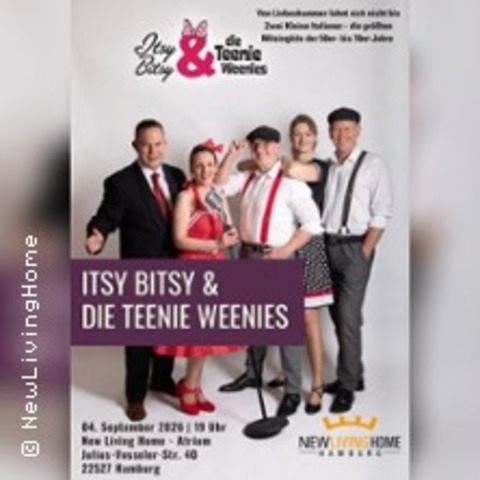 Itsy Bitsy & die Teenie Weenies - Die gr��ten Mitsinghits der 50er- bis 70er-Jahr - HAMBURG - 04.09.2026 19:00