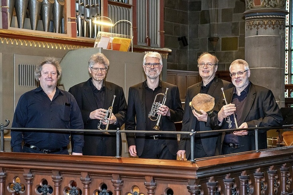 Das Trompetenensemble Stuttgart gastiert erneut mit einer festlichen Trompetengala in Ettenheimm�nster - Badische Zeitung TICKET