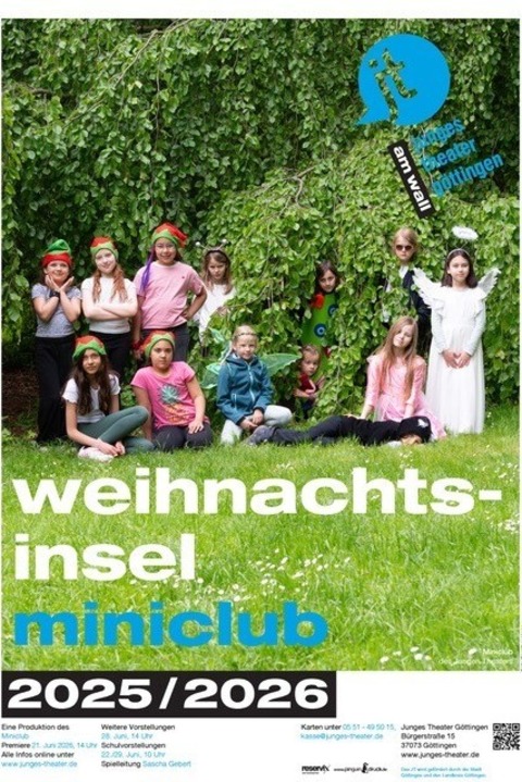 Abenteuer auf der Weihnachtsinsel - Premiere / Mini-Club - G�ttingen - 21.06.2026 14:00