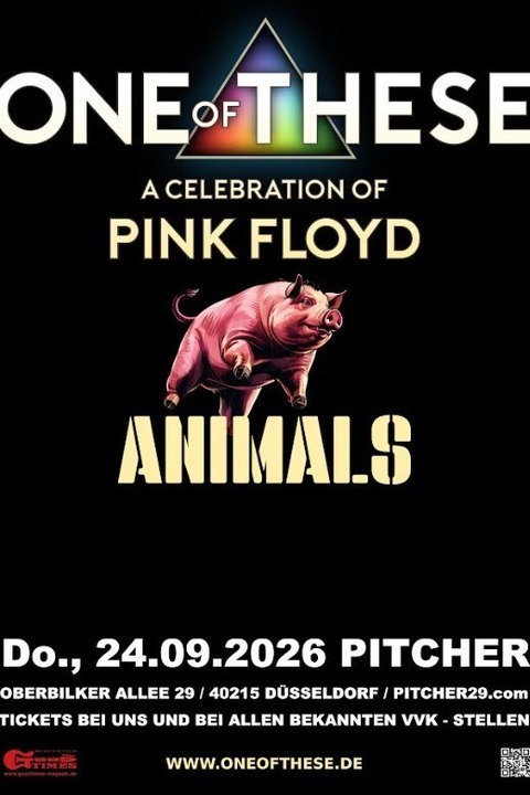 Pink Floyd by One Of These - „A Celebration of Pink Floyd“ - D�sseldorf - 24.09.2026 19:00