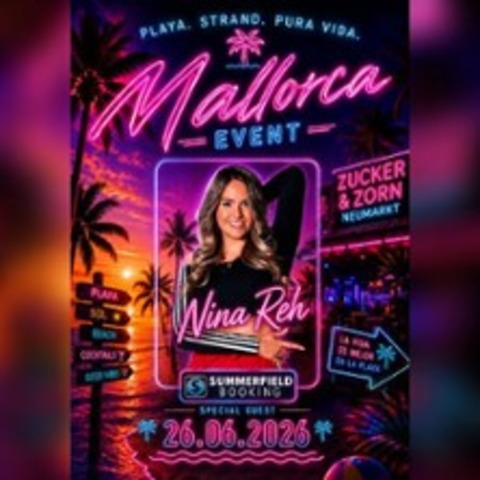 Mallorca Event Nina Reh - NEUMARKT - 26.06.2026 21:00