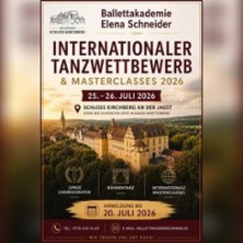 Internationaler Tanzwettbewerb - Kirchberg an der Jagst - 25.07.2026 14:30