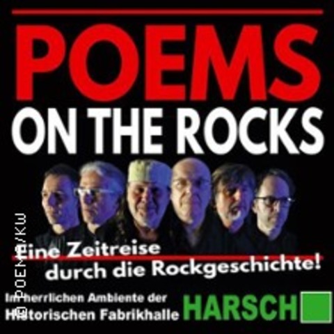 Poems on the Rocks - Rock'n'Lyrics - EBERSBACH AN DER FILS - 17.10.2026 20:00