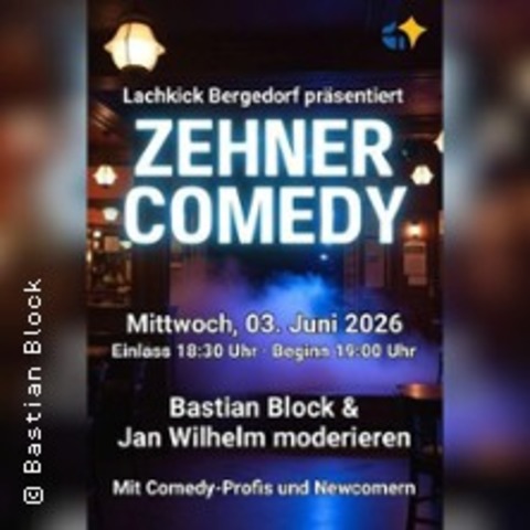 Zehner Comedy - HAMBURG - 03.06.2026 19:00
