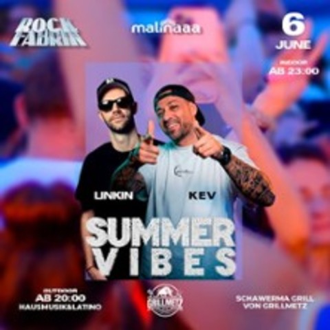 Malinaaa SUMMER VIBES / Rockfabrik - AUGSBURG - 06.06.2026 20:00