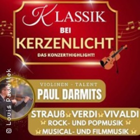 Klassik bei Kerzenlicht - GENTHIN - 24.10.2026 19:00