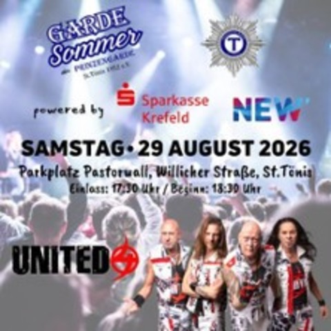 GardeSommer 2026 - T�NISVORST - 29.08.2026 18:30