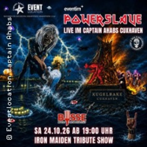 Iron Maiden Tribute Show im Ahabs - CUXHAVEN - 24.10.2026 19:00