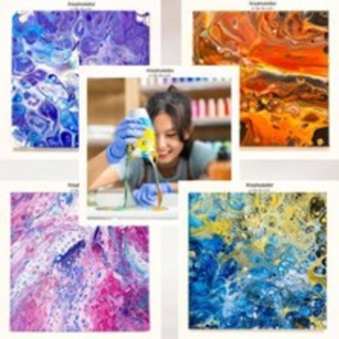 Acryl Pouring Gie�workshop - FlipCup (ab 14 J.) - HEMMINGEN - 27.06.2026 14:00