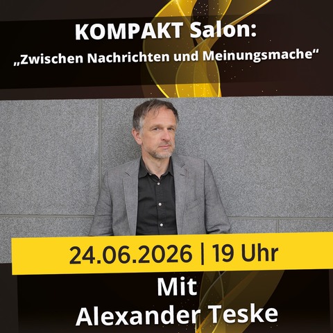 KOMPAKT Salon mit Alexander Teske | Magdeburg | machwerk - Magdeburg - 24.06.2026 19:00