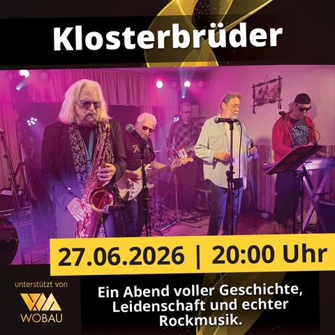 Klosterbr�der - | Magdeburg | machwerk - Magdeburg - 27.06.2026 20:00
