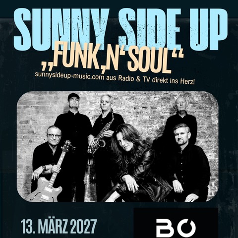 Sunny Side Up - Funk `N` Soul - Duisburg - 13.03.2027 20:00