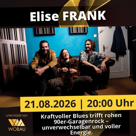Elise FRANK| Magdeburg | machwerk - Magdeburg - 21.08.2026 20:00