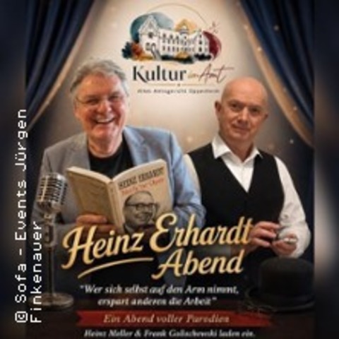 Heinz Erhardt Abend - Heinz Meller & Frank Golischewski laden ein. - Oppenheim - 04.12.2026 19:30