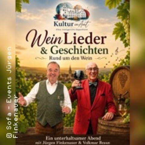 Wein - Lieder & Geschichten - Oppenheim - 12.09.2026 19:30