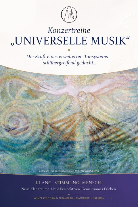 Drei Konzerte „Universelle Musik“ am Wochenende 10.-12. Juli 2026 in St. Jobst (ohne Symposion) - N�rnberg - 10.07.2026 19:00