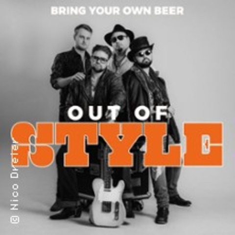 Album Release Konzert - out of style - Bring Your Own Beer - MARL - 19.09.2026 20:00