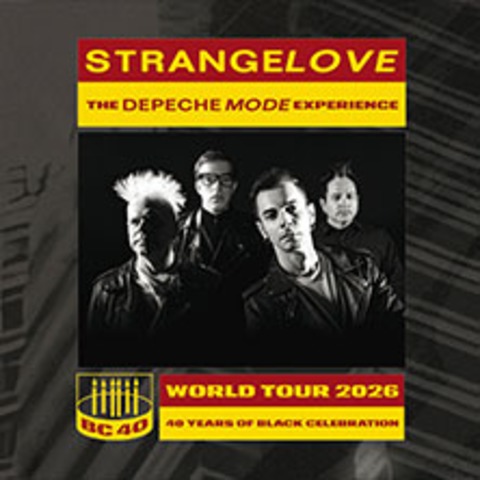 Strangelove - The DEPECHE MODE Experience - N�RNBERG - 27.11.2026 20:00