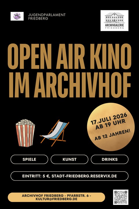 Open-Air Kino - im Archivhof - Friedberg - 17.07.2026 19:00