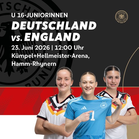 Deutschland - England - Hamm - 23.06.2026 12:00