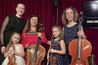 Musikerinnen aus drei Generationen der Familie Uhle gastieren in der Steinhalle Emmendingen
