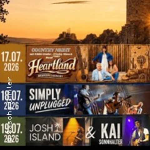 Burgsommer 2026 - Heartland, Simply Unplugged u.v.m - REHLINGEN / SIERSBURG - 17.07.2026 20:00