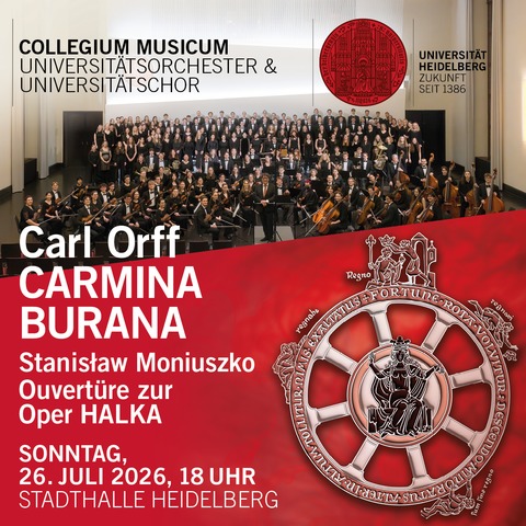 Universit�tskonzert - CARL ORFF, CARMINA BURANA - Heidelberg - 26.07.2026 18:00