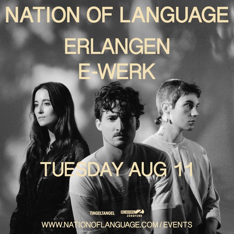 Nation Of Language - Erlangen - 11.08.2026 20:00
