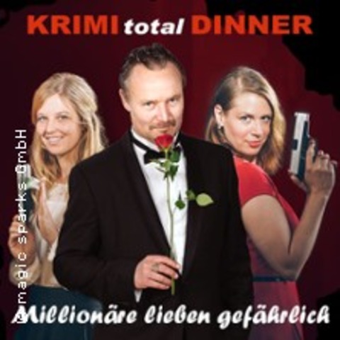 KRIMI total DINNER - Million�re lieben gef�hrlich - Vier-G�nge-Men� und Aperitif - DRESDEN - 09.12.2026 19:00