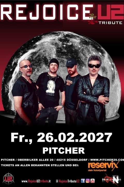 U2 by REJOICE - D�sseldorf - 26.02.2027 20:00