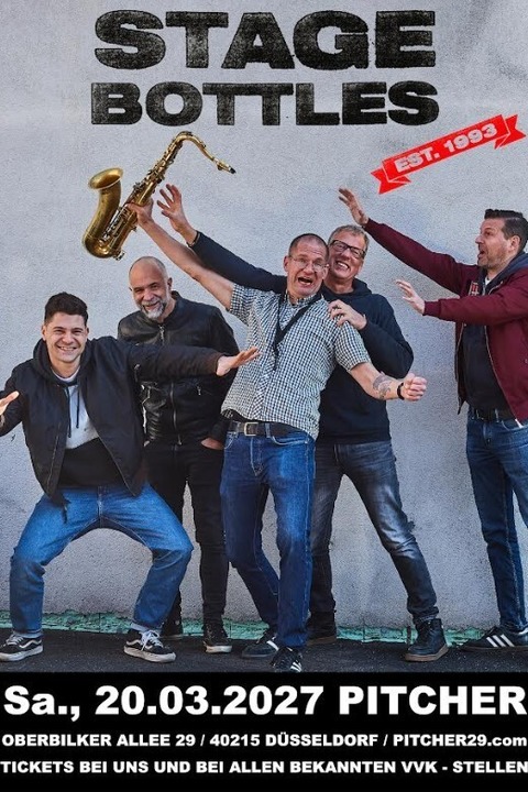 STAGE BOTTLES - D�sseldorf - 20.03.2027 19:00