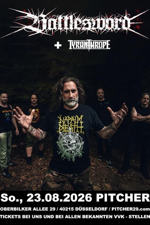 BATTLESWORD - G�ste: TYRANTHROPE - D�sseldorf - 23.08.2026 16:00