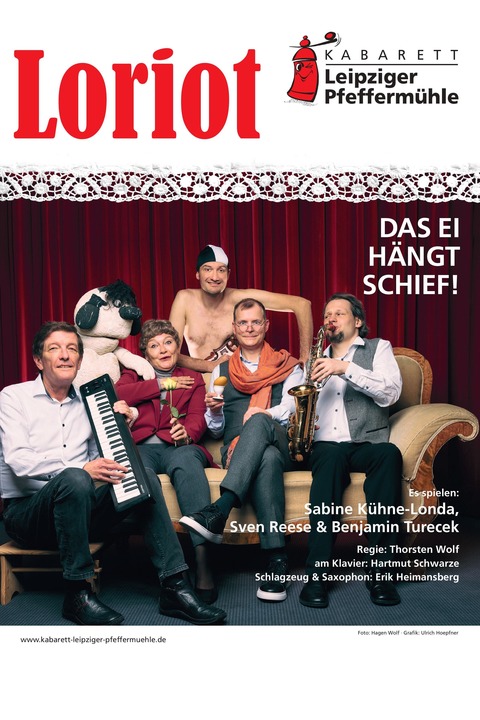 Das Ei h�ngt schief - Loriot Abend - Seebad Heringsdorf - 11.09.2026 20:00
