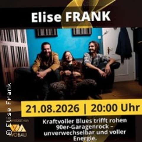 Elise Frank - MAGDEBURG - 21.08.2026 20:00