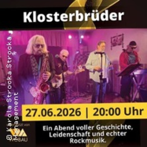 Klosterbr�der - MAGDEBURG - 27.06.2026 20:00