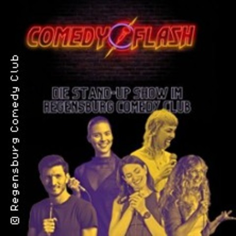 Comedyflash - Regensburg • Stand-up Show - REGENSBURG - 20.06.2026 20:30