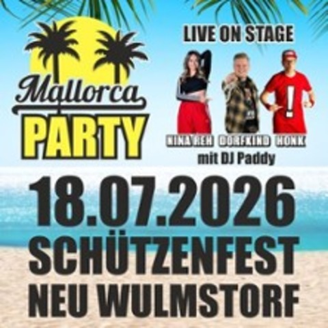 Neu Wulmstorf Mallorca Party - NEU WULMSTORF - 18.07.2026 20:00
