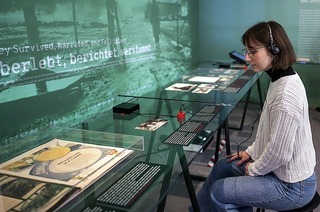 Im Dokumentationszentrum Nationalsozialismus Freiburg ist die Ausstellung „Ende der Zeitzeugenschaft?“ zu sehen