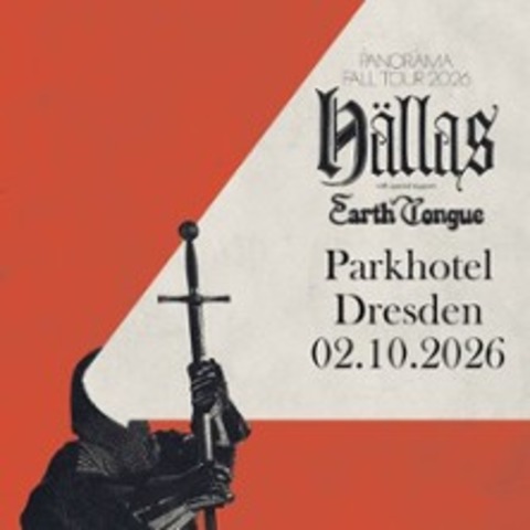 H�llas + Earth Tongue - DRESDEN - 02.10.2026 19:00
