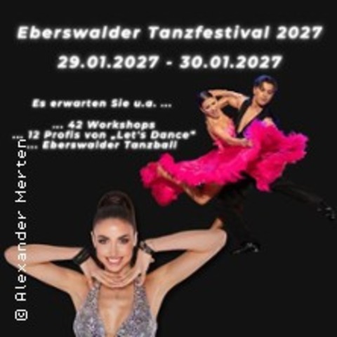 Eberswalder Tanzfestival 2027 - Ball - Eberswalde - 30.01.2027 19:00