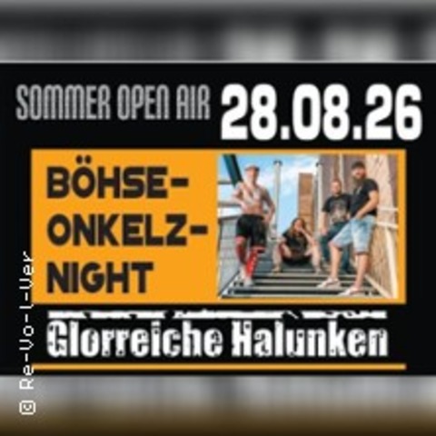 B�hse Onkelz Night - Elsteraue / OT Alttr�glitz (Zeitz) - 28.08.2026 20:00
