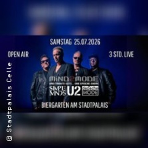 Mind2Mode - Drei Tribute-Sets - CELLE - 25.07.2026 19:30