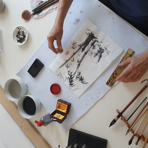 „Sumi-e“ - Japanische Tuschemalerei - Altlandsberg - 13.06.2026 15:00
