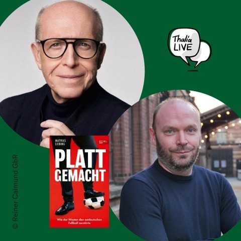 Book Talk zu „Plattgemacht“ mit Mathias Liebing im Gespr�ch mit Reiner Calmund - Dresden - 02.10.2026 20:15