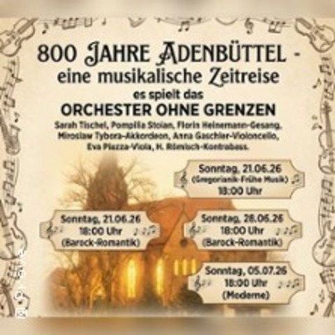 Barock-Romantik&Gregorianik-Fr�he Musik - Orchester ohne Grenze - Salzgitter - 28.06.2026 18:00