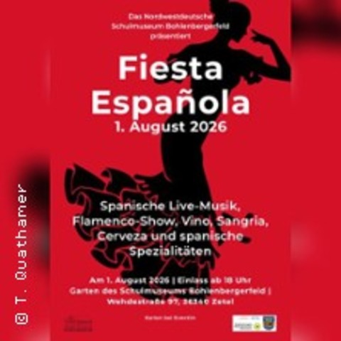 Fiesta Espanola am Schulmuseum - ZETEL - 01.08.2026 18:00