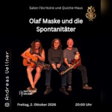 Olaf Maske und die Spontanit�ter - BERLIN - 02.10.2026 20:00