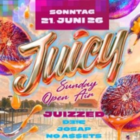 JUICY Sunday Open Air | Dresden - DRESDEN - 21.06.2026 15:00