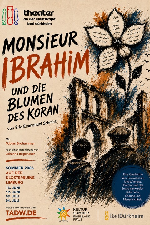 Monsieur Ibrahim und die Blumen des Koran - Bad D�rkheim - 04.07.2026 20:30